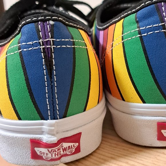 Vans Authentic Refract Black/True White/Multi Size US Men's 10 - Picture 10 of 12